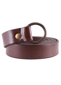 Medieval Long Ring Belt — Leather 160 cm