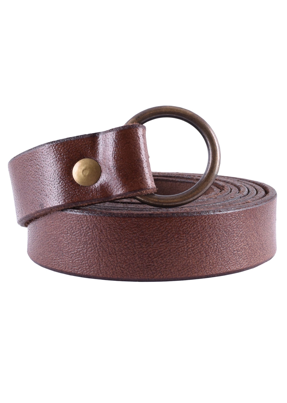 Medieval Long Ring Belt — Leather 160 cm